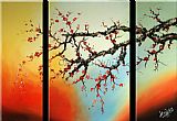 Chinese Plum Blossom Famous Paintings - CPB0410